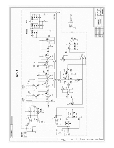 Yerasov GT2 Guitar amplifier emulator (copy of Sansamp)